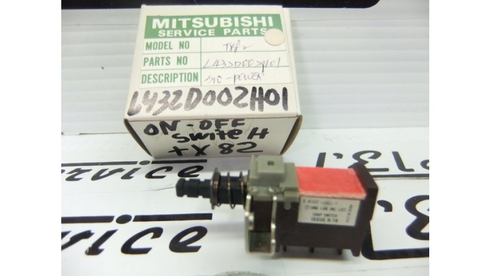 Mitsubishi L432D002H01 on/off switch TX82